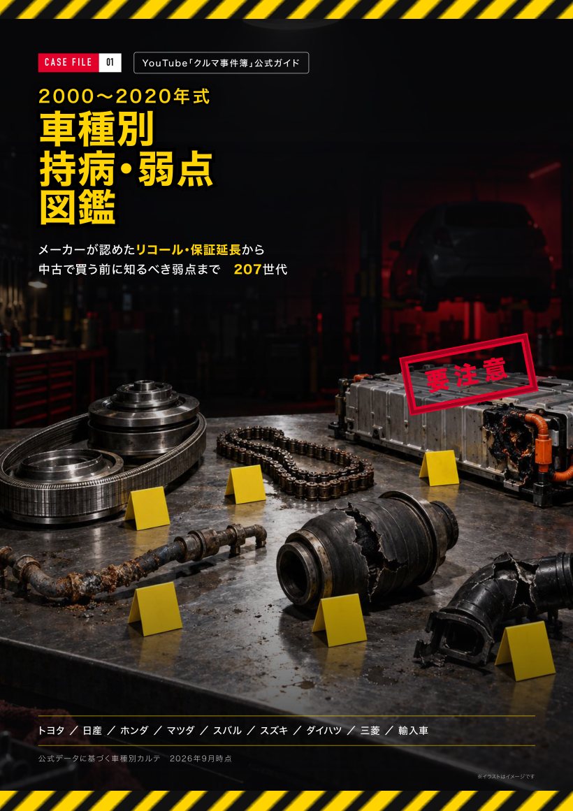 車種別 持病・弱点図鑑 表紙